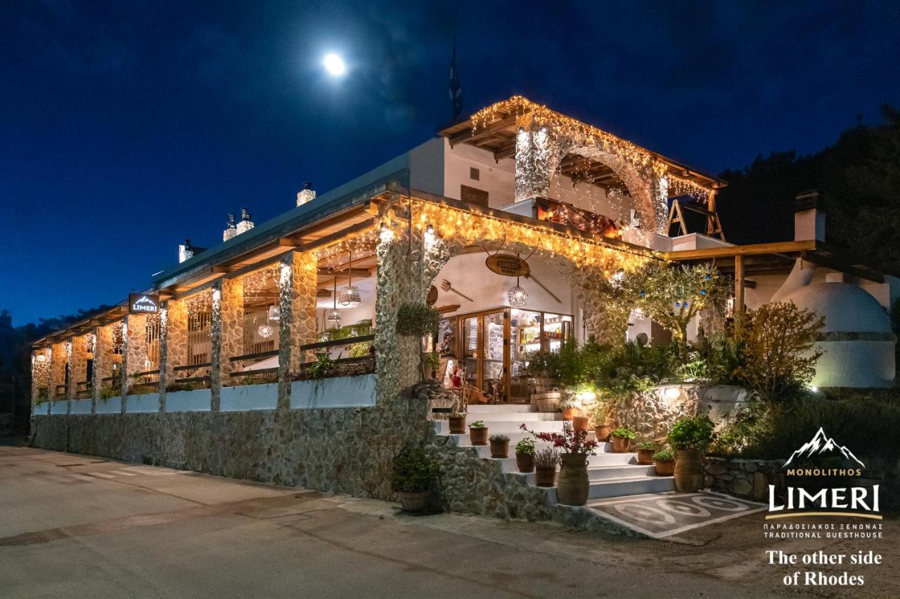 Limeri Traditional Guest House Monolithos  Eksteriør bilde